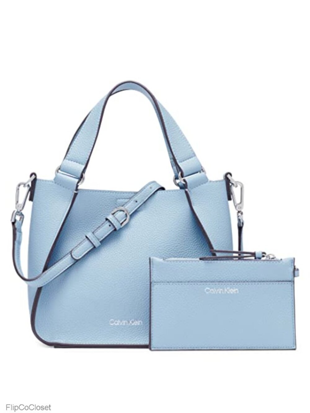 Vegan Leather Estelle Novelty Crossbody Satchel Removable Strap